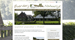 Desktop Screenshot of boerderijnatuurlijk.nl